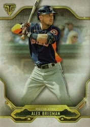 2020 Topps Triple Threads Base Set Alex Bregman #38 card