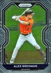 2021 Panini Prizm Base Set Alex Bregman #60 card