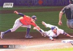 2021 Stadium Club Chrome Base Set Alex Bregman #118 card