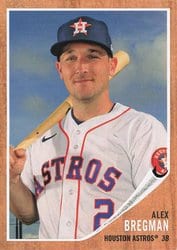 2021 Topps Archives Base Set Alex Bregman #60 card