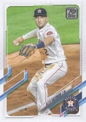 2021 Topps Base Set Alex Bregman #297 card