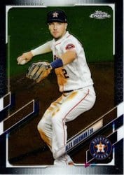 2021 Topps Chrome Base Set Alex Bregman #149 card