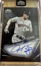 2021 Topps Chrome Black Autographs Alex Bregman #CBA-ABR card