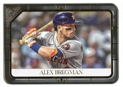 2021 Topps Gallery Base Set Alex Bregman #16 card