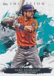 2021 Topps Inception Base Set Alex Bregman #38 card