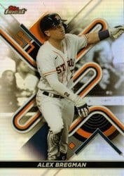 2022 Finest Base Set Alex Bregman #107 card