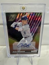 2022 Panini Chronicles Zenith Autographs Alex Bregman #19 card