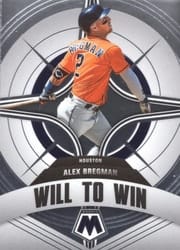 2022 Panini Mosaic Will to Win Alex Bregman #WW-7 card