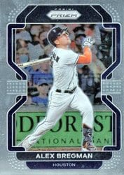 2022 Panini Prizm Base Set Alex Bregman #50 card