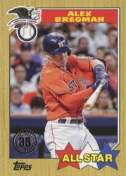 2022 Topps 1987 Topps Baseball All-Stars Alex Bregman #87AS-28 card