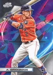 2022 Topps Cosmic Chrome Base Set Alex Bregman #69 card