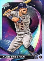 2022 Topps Cosmic Chrome Star Gaze Alex Bregman #SG-3 card