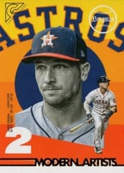 2022 Topps Gallery Modern Artists Alex Bregman #MA-8 card