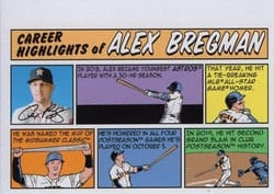 2022 Topps Heritage 1973 Topps Comics Alex Bregman #73TC-37 card