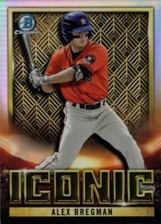 2023 Bowman Chrome Iconic Alex Bregman #BI-17 card