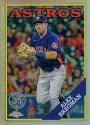2023 Topps Chrome 1988 Topps Alex Bregman #88BC-7 card