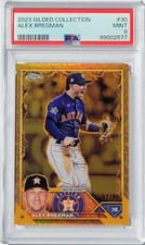 2023 Topps Gilded Collection Base Set Alex Bregman #30 card