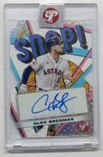 2023 Topps Pristine Oh, Snap! Autographs Alex Bregman #OSA-AB card