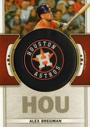 2023 Topps Team Logo Manufactured Patches Alex Bregman #TLP-AB card