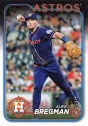 2024 Topps Japan Edition Base Set Alex Bregman #189 card