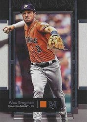 2024 Topps Museum Collection Base Set Alex Bregman #61 card