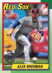 2025 Topps 1990 Topps Baseball (Series Two) Alex Bregman #90B2-10 card