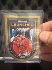 2025 Topps Cosmic Chrome Launched into Orbit Alex Bregman #LIO-28 card