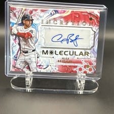 2025 Topps Inception Inception Molecular Autographs Alex Bregman #IMA-AB card