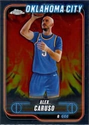 2024-25 Topps Chrome Base Set Alex Caruso #6 card