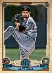 2019 Topps Gypsy Queen Base Set Alex Cobb #270 card