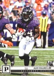 2018 Panini Base Set Alex Collins #22 card