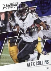 2018 Panini Prestige Base Set Alex Collins #88 card