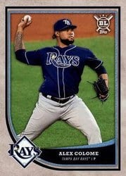 2018 Topps Big League Base Set Alex Colome #64 card
