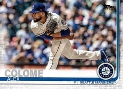 2019 Topps Base Set Alex Colome #220 card