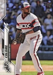 2020 Topps Base Set Alex Colome #93 card