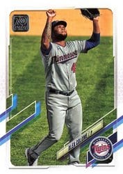 2021 Topps Base Set Alex Colome #533 card