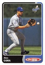 2003 Topps Total Base Set Alex Cora #49 card