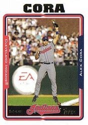 2005 Topps Base Set Alex Cora #383 card