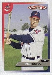 2005 Topps Total Base Set Alex Cora #104 card
