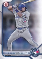 2022 Bowman Draft Base Set Alex De Jesus #BD-147 card