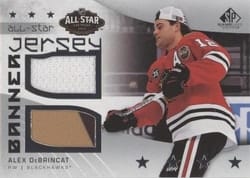 2022-23 SP Game Used 2022 NHL All-Star Game Jersey-Banner Relics Alex DeBrincat #ASJB-AD card