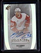 2025-26 SPx Cold Steel Signatures Alex DeBrincat #CS-AD card
