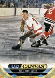 2024-25 Upper Deck UD Canvas Alex Delvecchio #C252 card