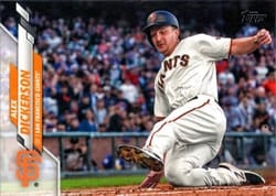 2020 Topps Base Set Alex Dickerson #418 card