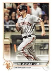2022 Topps Base Set Alex Dickerson #362 card