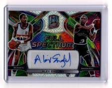 2021-22 Panini Spectra Full Spectrum Signatures Alex English #FSS-AXE card