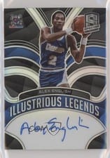 2021-22 Panini Spectra Illustrious Legends Signatures Alex English #ILS-ALE card