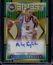 2023-24 Finest Flashback Autographs Alex English #FLA-AE card