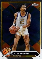 2023-24 Topps Chrome Base Set Alex English #26 card