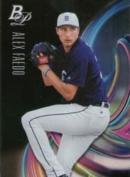 2018 Bowman Platinum Top Prospects Alex Faedo #TOP-58 card